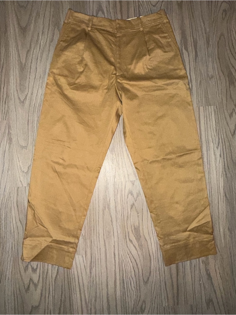 Zara Men's Chinos in Camel Tan